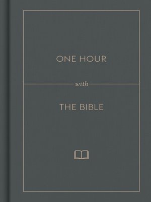 cover image of One Hour with the Bible